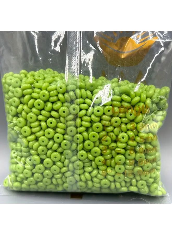 1700 قطعة خرز 3x6 مم خرز المسبحة Y011 لون 300 جرام خرز للحرف اليدوية لصنع الأساور - Image 5